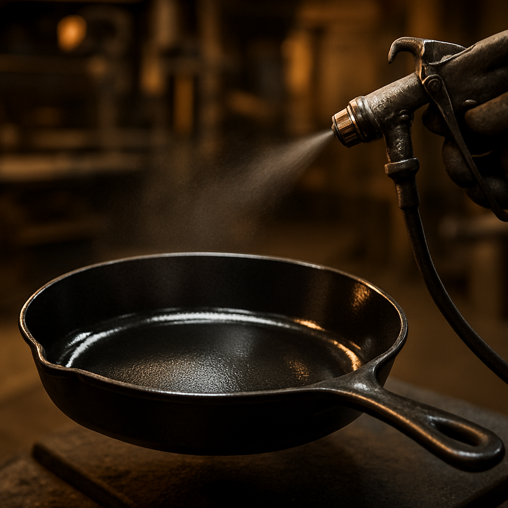 STAUB enamel coating process